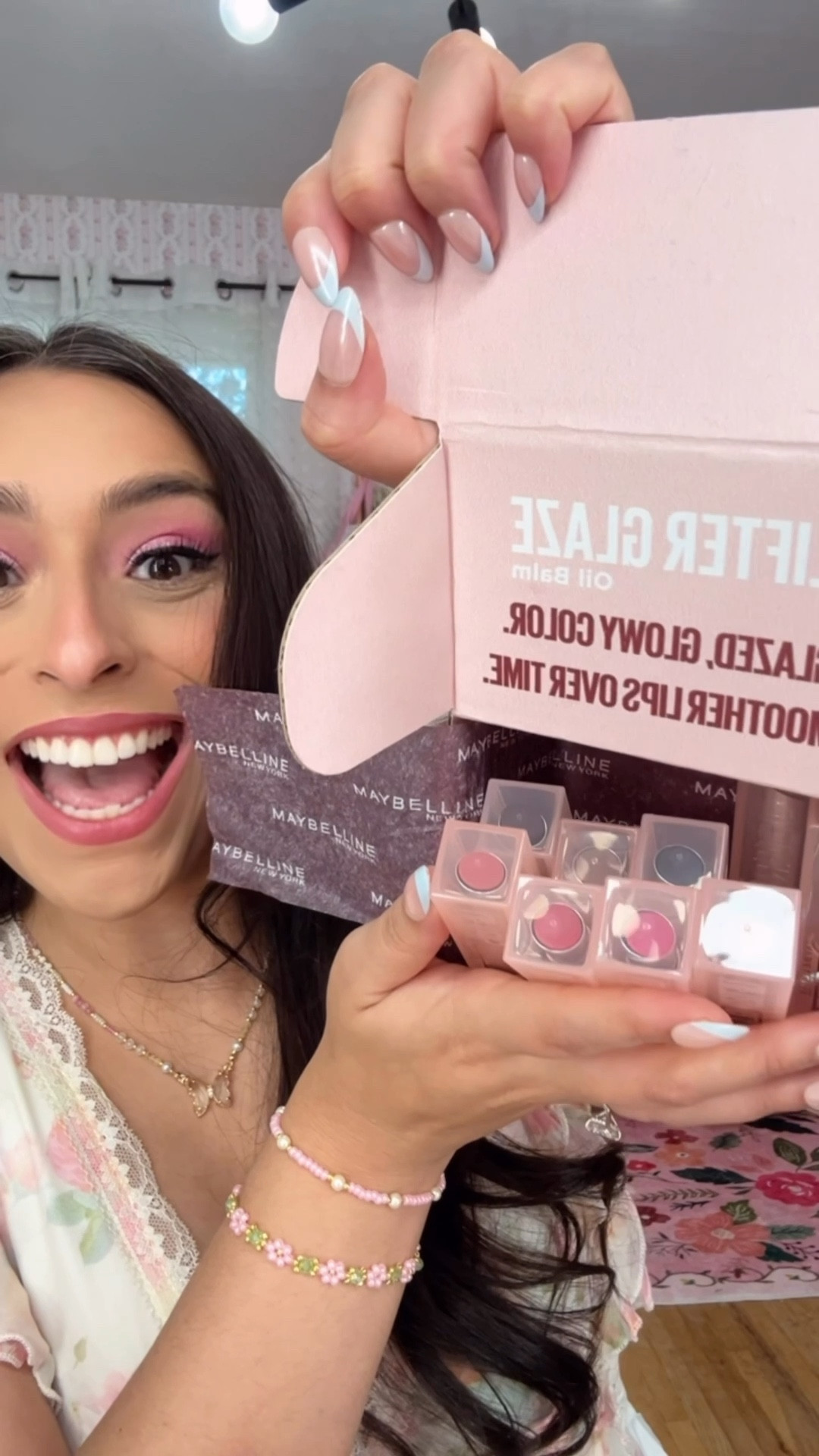 A PR unboxing of so many goodies from @pixibeauty and @maybelline 😍

Pixi sent over some of their On-the-Glow sticks. Which I already love 🤩

Maybelline sent me all the colors of their new Lifter Glaze Oil Balm lipsticks! ✨ I’m using the color Purple Haze 😘

#LTKFindsUnder50 #LTKBeauty #LTKSaleAlert