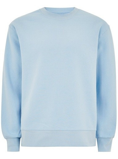 Mens Light Blue Sweatshirt | Topman US