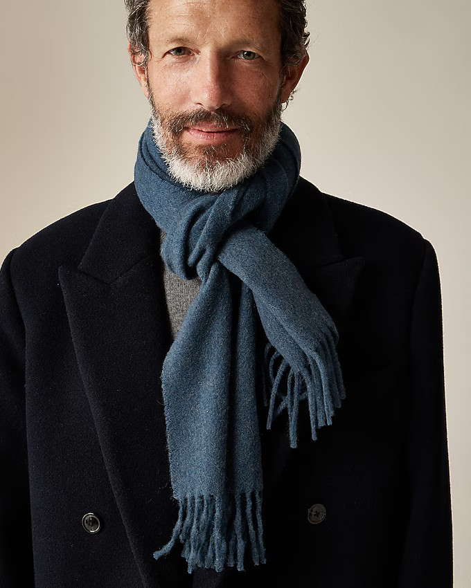Cashmere-blend scarf | J. Crew US
