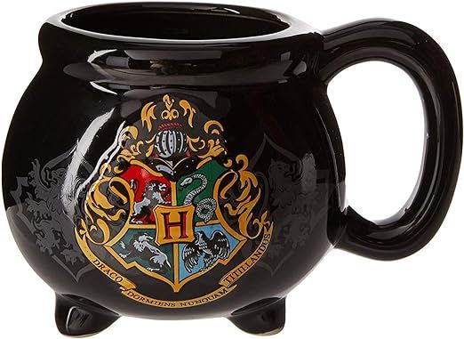 Harry Potter HP9895B Warner Bros Hogwarts Cauldron 3D Sculpted Ceramic Mug, 20 oz, Black | Amazon (CA)