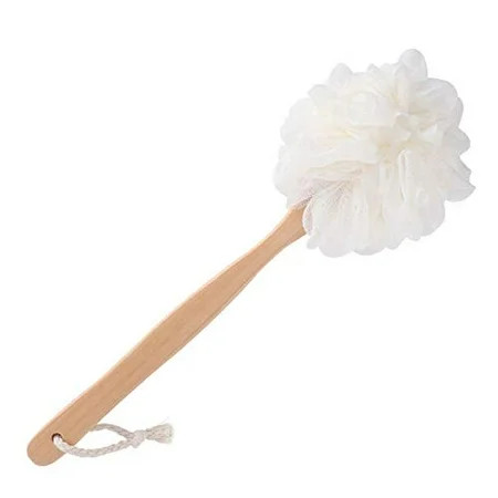 RASDDER Bath Brush Long Handle for Shower, Bath Sponges for Shower, Soft Mesh Loofah for Skin Exfoli | Walmart (US)