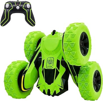 Threeking RC Stunt Cars Remote Control Car Double-Sided Driving 360-degree Flips Rotating Car Toy... | Amazon (US)