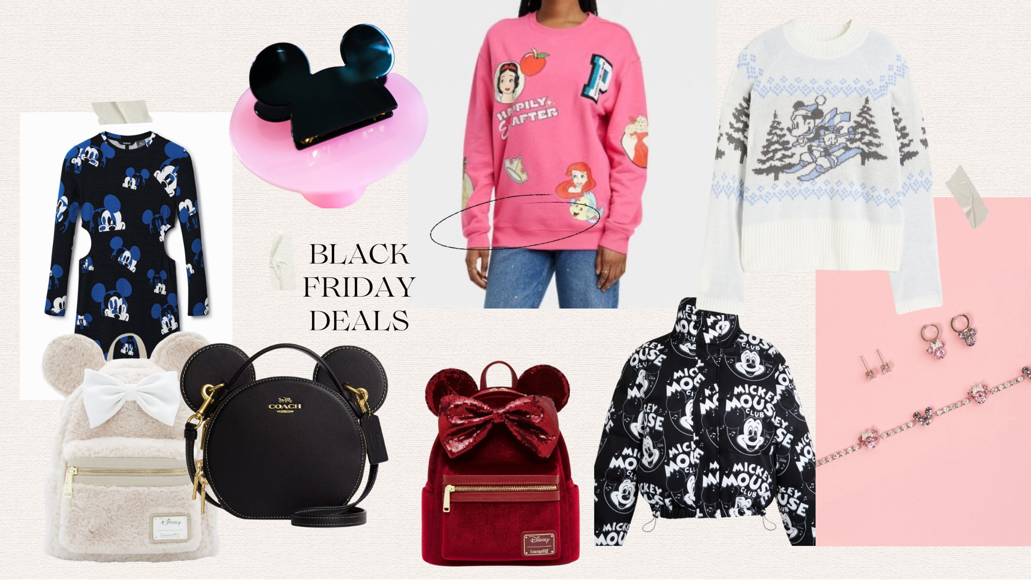 The clip is from Magic Gloss (can’t link) and the jacket is on Shop Disney (it’s by Cakeworthy) and it won’t let me link . More info on my website thelifestylereporter.com

#LTKHoliday #LTKfindsunder50 #LTKsalealert