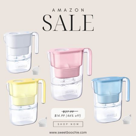 Dorm room essential! Water filter pitcher is on sale on Amazon and comes in so many pretty colors! 

Dorm room, college essentials, college dorm room essentials 

#LTKsalealert #LTKFind #LTKhome