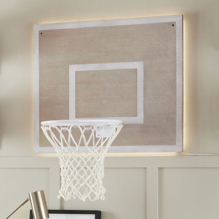 Backlit Basketball Hoop | Pottery Barn Teen