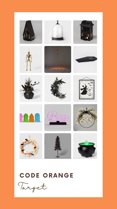 Code orange at Target! Halloween is already dropping and target has some of the best stuff always! 

Check my profile for more Code Orange products and Halloween decor finds!

#LTKhome #LTKSeasonal #LTKFind