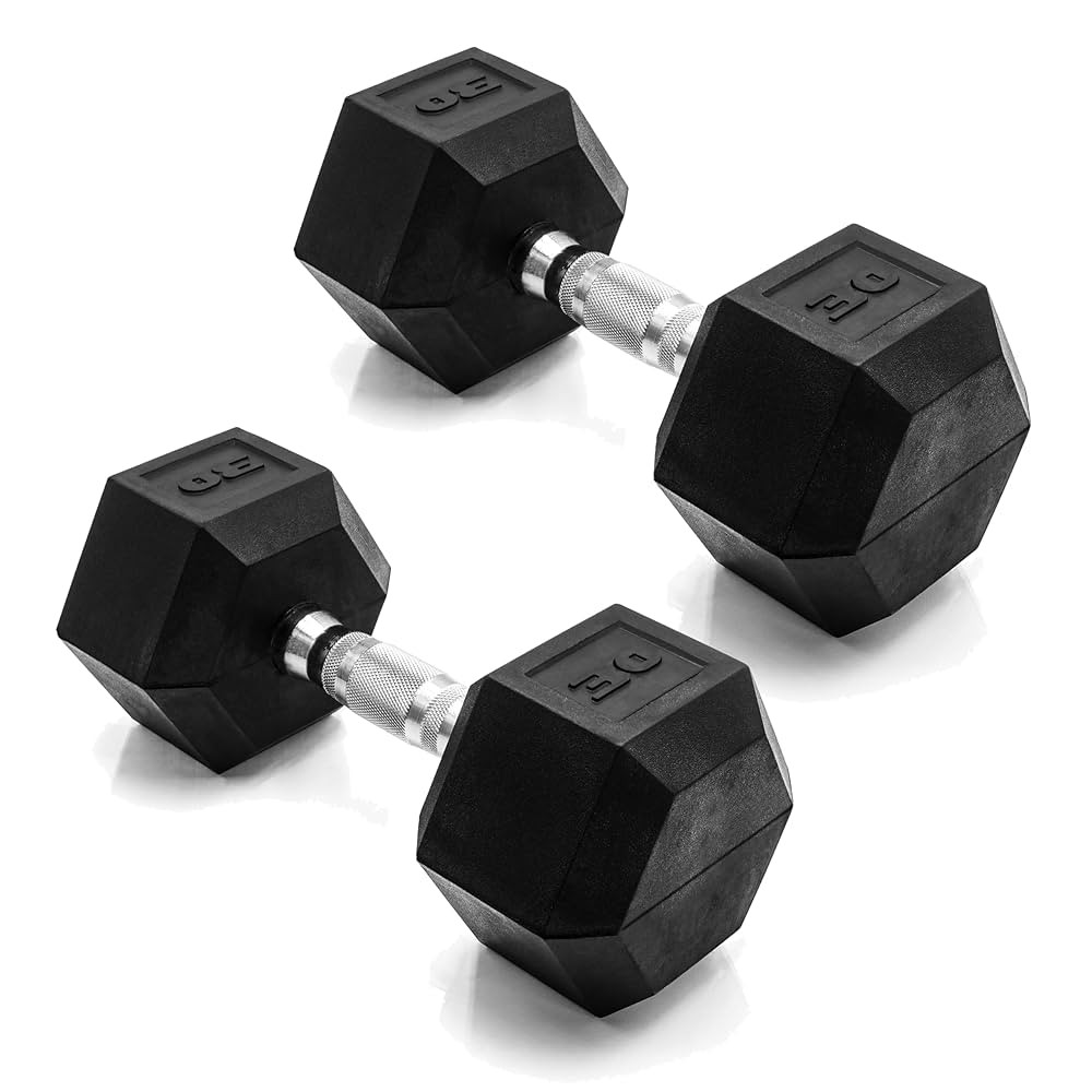 CAP Barbell Coated Dumbbell Weight | Multiple Options Pairs & Sets | Amazon (US)