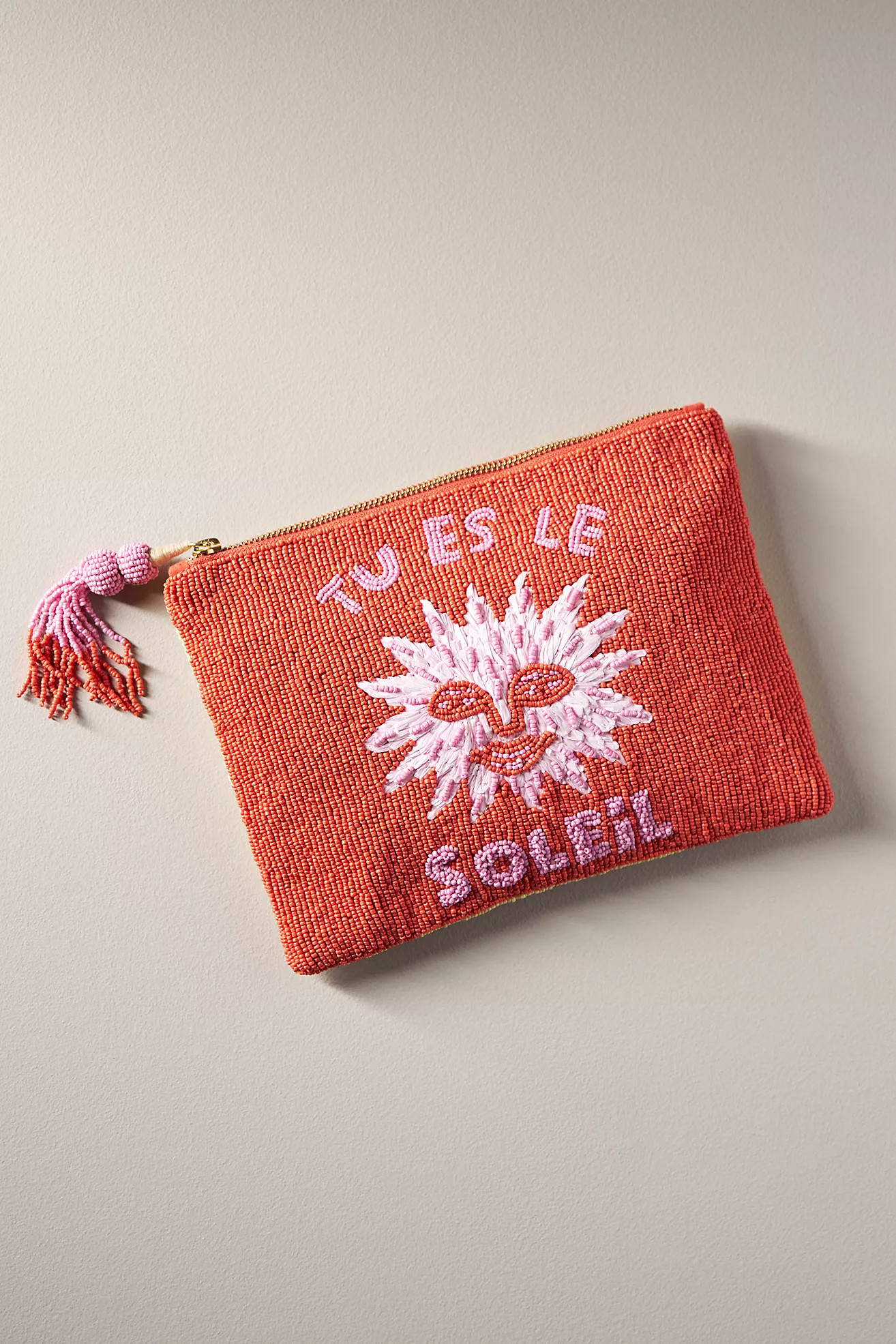 Anisa Makhoul x Anthropologie Top-Zip Pouch | Anthropologie (US)