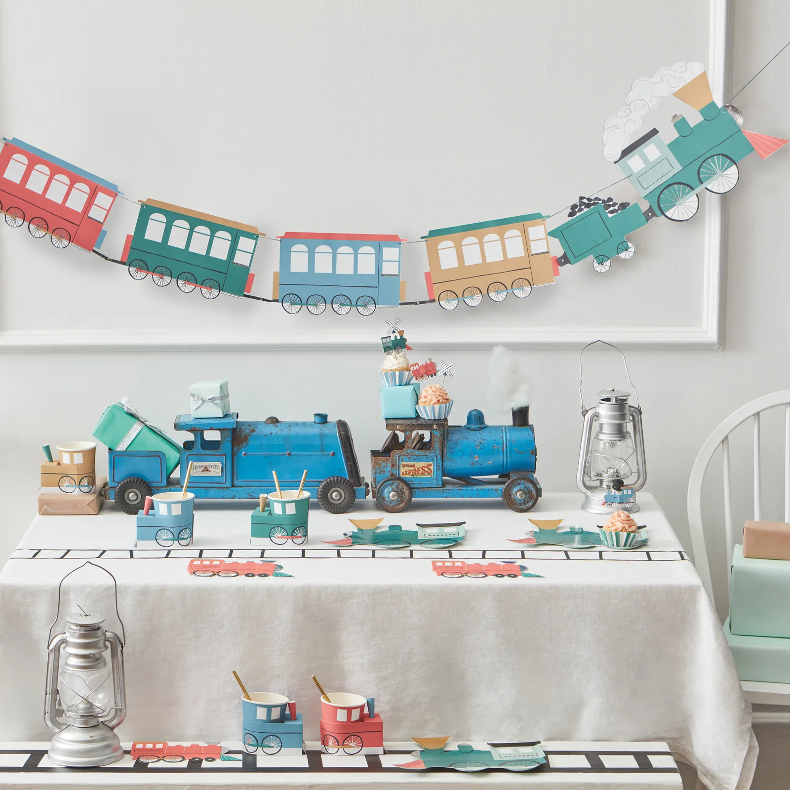 All Aboard! Train Party Set | Meri Meri