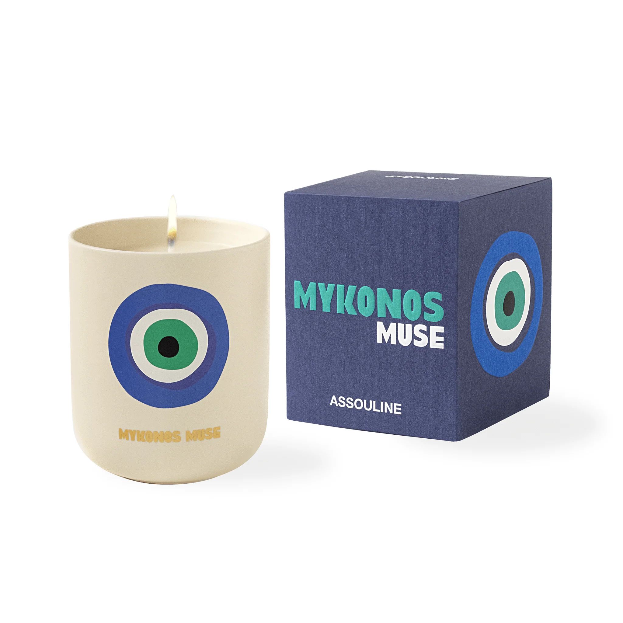 Mykonos Muse Travel From Home Candle | Assouline | Assouline
