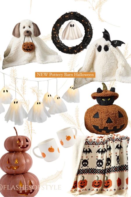 Brand new Pottery Barn halloween pillows just dropped!!