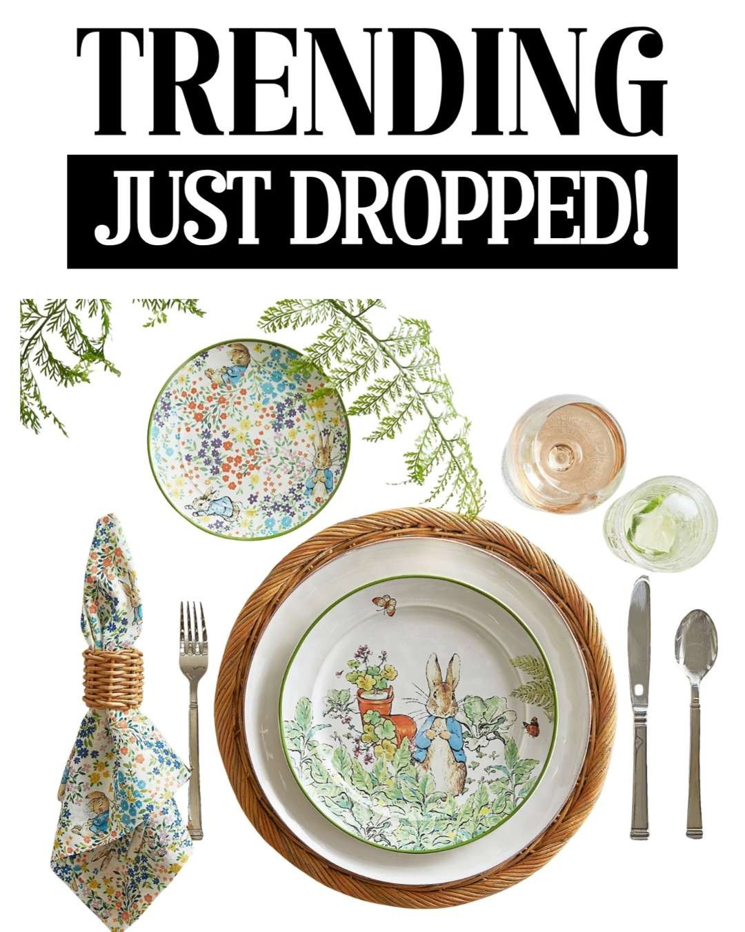 🐰🌷 Spring table goals = unlocked! 🌷🐰
This Peter Rabbit™ Stoneware 16-Piece Dinnerware Set from Pottery Barn is the cutest way to bring charm to your Easter table and everyday meals! 🥕✨ Featuring classic Beatrix Potter details with a soft, timeless look, it’s perfect for hosting, gifting, or adding that cozy cottagecore vibe to your kitchen. Obsessed is an understatement! 💖#LTKSpringSale #LTKStyle #LTKFinds 

  

#LTKSeasonal #LTKHome #LTKSeasonal #LTKHome #LTKSaleAlert