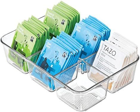 iDesign Linus Plastic Divided Packet Organizer, Holder for Condiments, Sugar, Salt, Pepper, Sweet... | Amazon (CA)