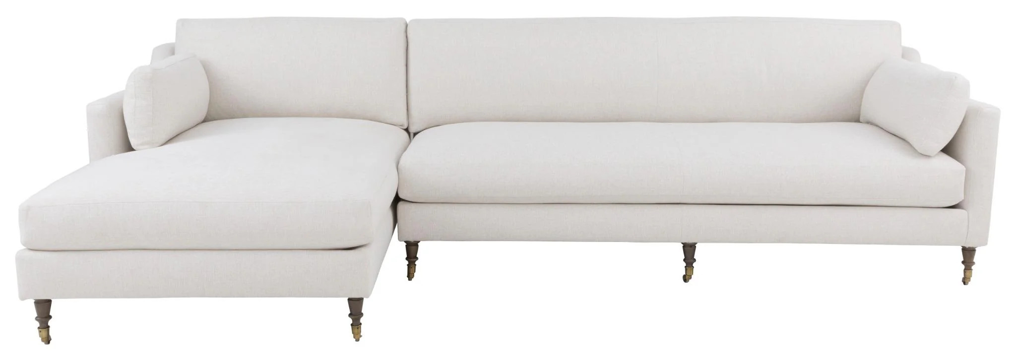 Dolce Grande Chaise Sectional Sofa - Breeze | Outrageous Interiors + Design