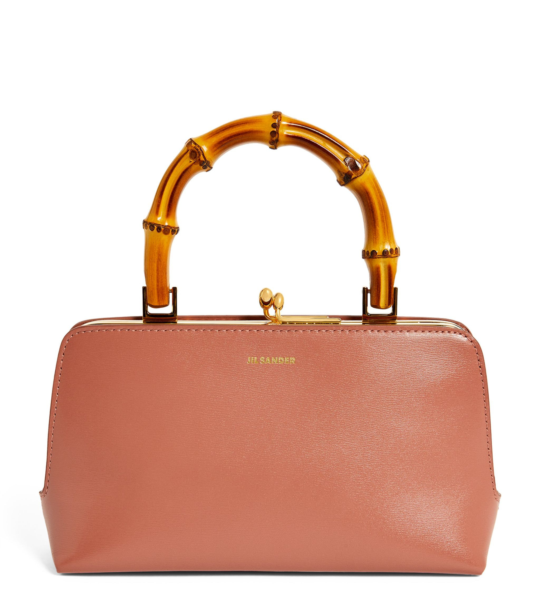 Mini Leather Goji Top-Handle Bag | Harrods