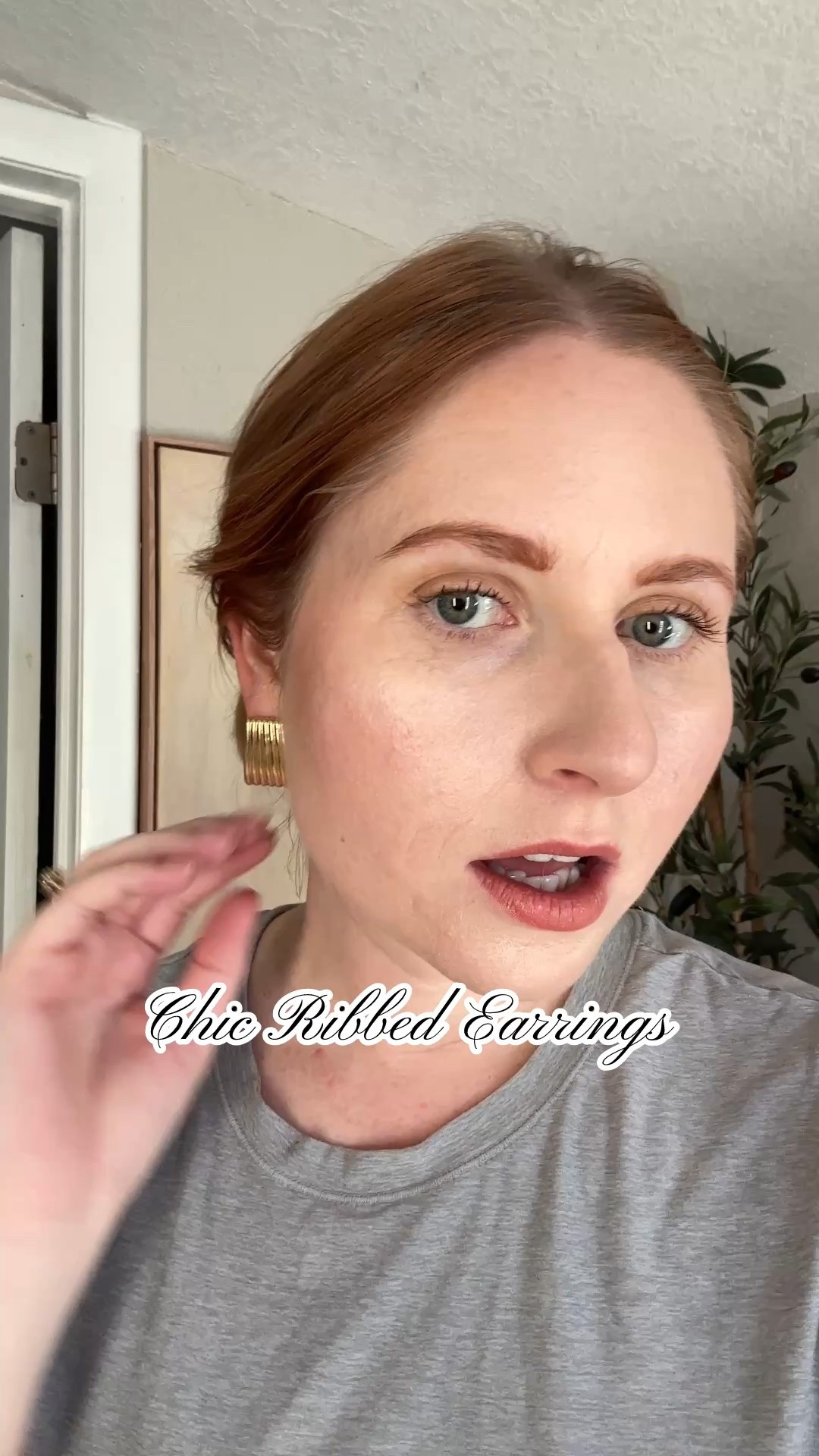 Gold ribbed earrings

#LTKootd #LTKgrwm #LTKdayinmylife