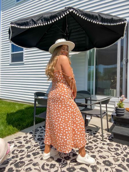 Patio season has begun at The Kennedys 🖤 Every year, I say that the updated rug and umbrella combo is my favorite, but I think that this year is my actual favorite. Linking the goods below!



#LTKSeasonal #LTKhome