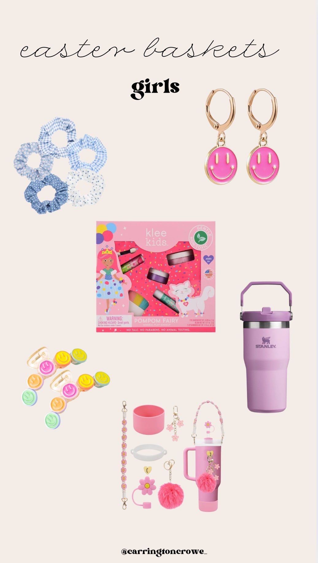 Easter basket ideas for my girly girls! 🩷 🌺 