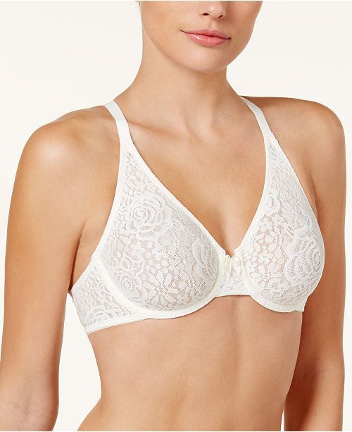 Halo Lace Molded Underwire Bra 851205, Up To G Cup | Macys (US)