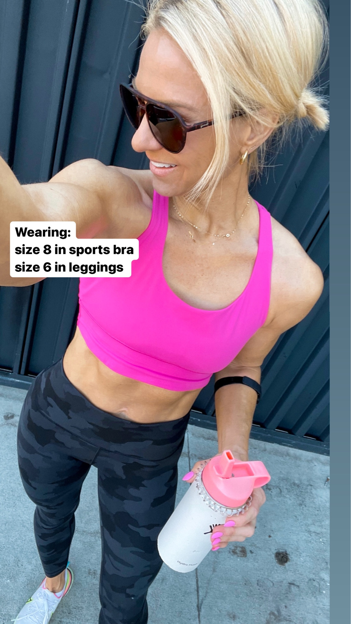My go to workout leggings and sports bra - I size up in all my Lulu sports bras: wearing size 8, and leggings run TTS, wearing size 6, 25” length.
Lightweight, budget friendly sunnies I swear by! 
Linked exact products! 

#LTKfit #LTKSeasonal #LTKunder50