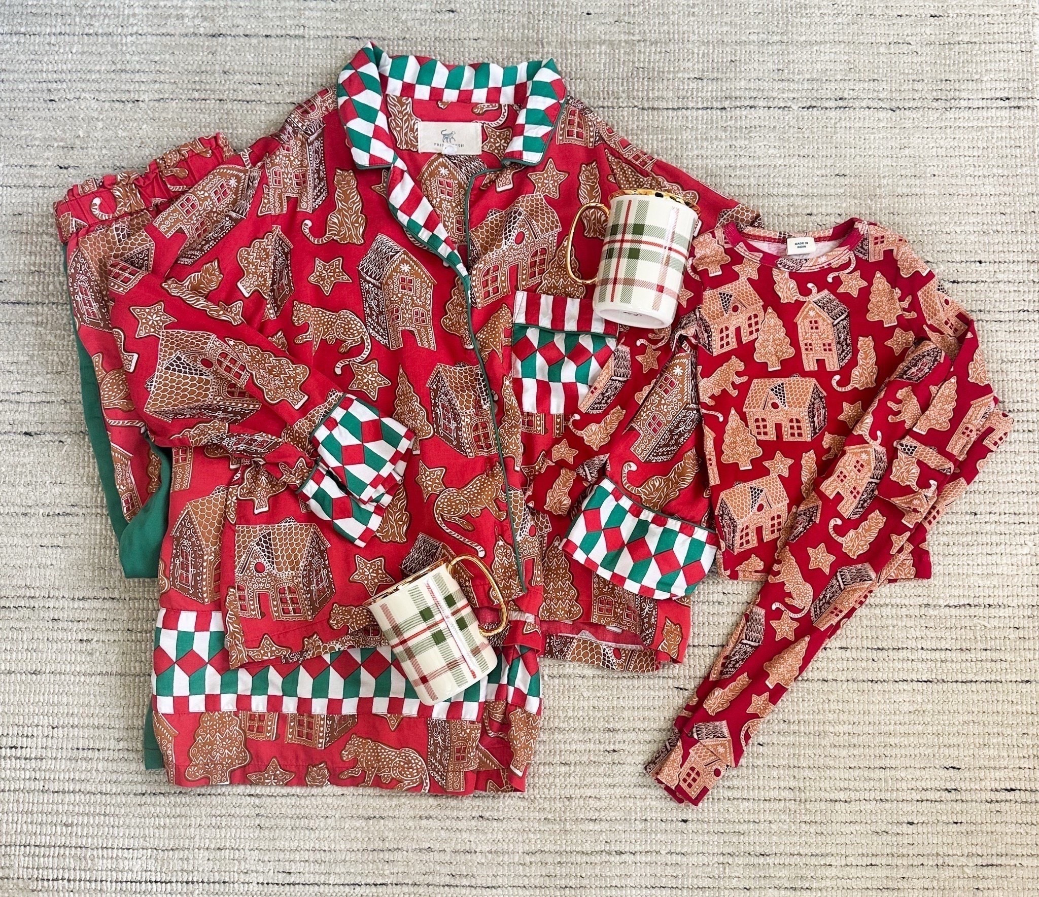 Mommy and mini me matching holiday pajamas! Absolutely love the gingerbread print and it’s so fun to match with the family  

#LTKootd #LTKHoliday
