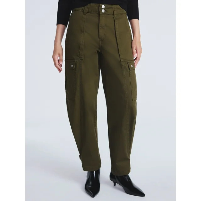 Scoop Women’s and Women’s Plus Utility Cargo Jeans, Sizes 0-26 | Walmart (US)