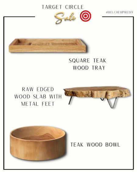 Add warmth to your home with these wood toned tray and bowls at Target! 🎯 #TargetCircleSale 

#LTKmens #LTKstyletip #LTKsalealert