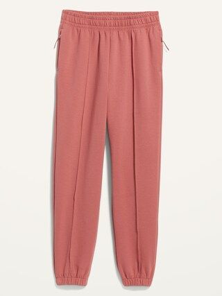 High-Waisted Dynamic Fleece Pintucked Sweatpants for Women | Old Navy (US)