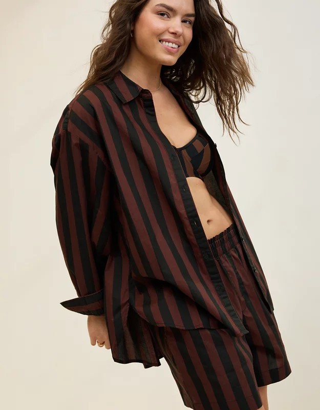 Aerie Good Day Button Down Shirt | Aerie
