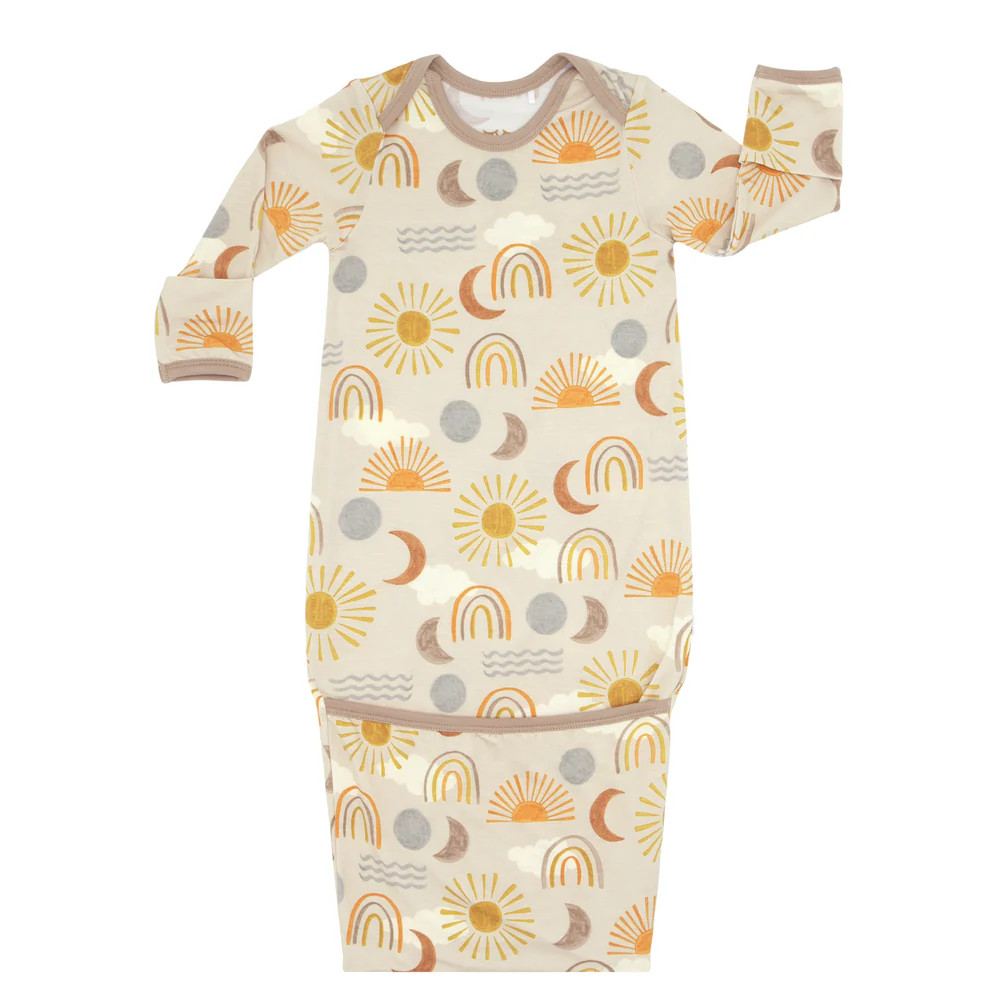 Desert Sunrise Infant Gown | Little Sleepies