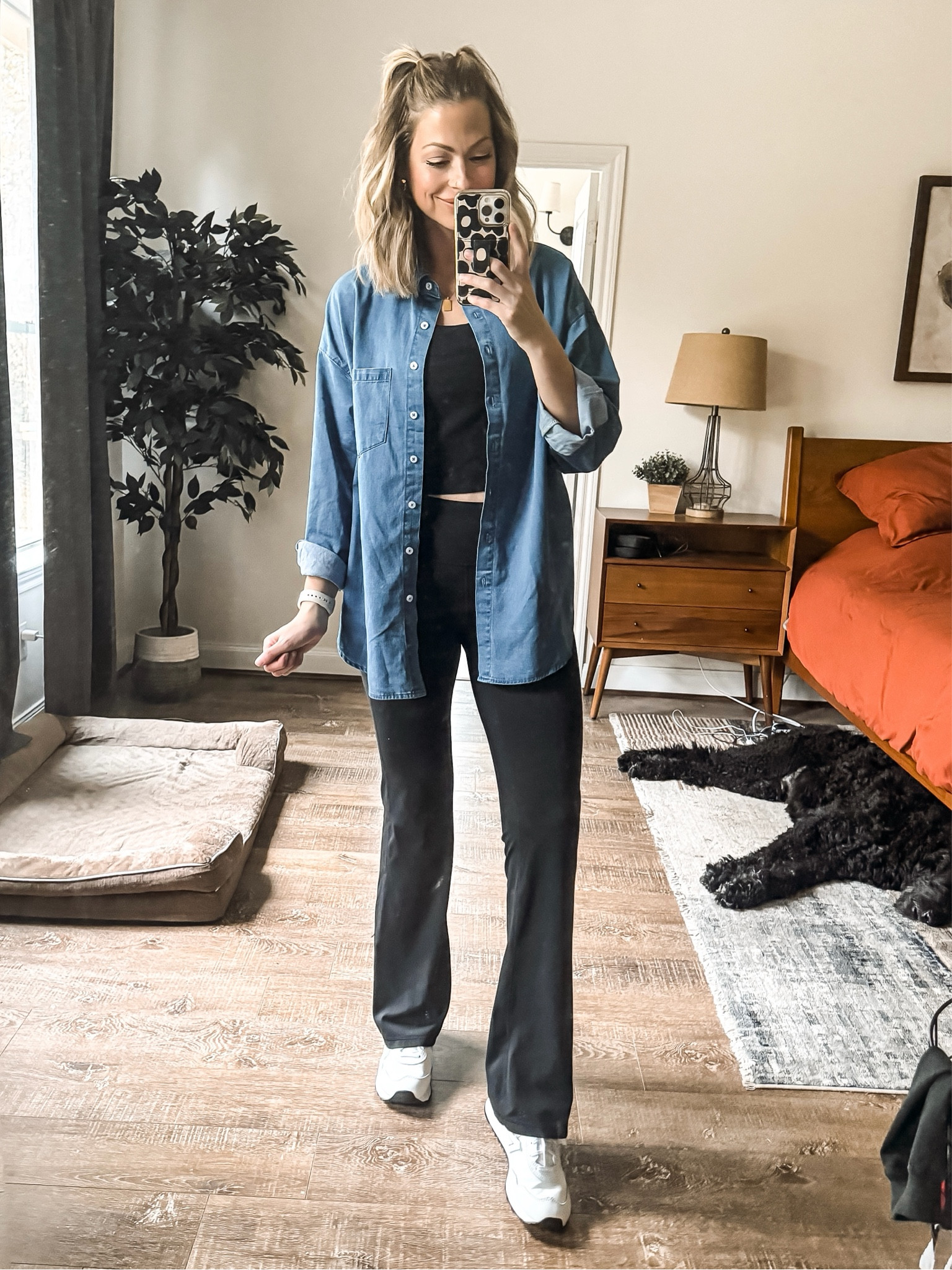 Cute, comfy, casual mom outfit 💃🏼 I’m 5’10” and these pants are plenty long enough 😍