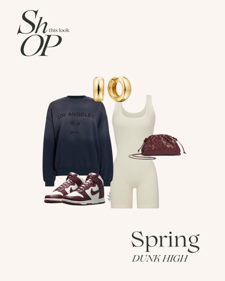 This easy everyday spring/summer outfit pairs the iconic Nike Dunk sneakers with a comfortable, casual look. The sneakers feature a classic design with a modern color palette, lightweight construction, and a comfortable fit. The outfit includes high and low options for a Bottega bag and a Bottega Dupe to complete the look! #style #springstyle #summerstyle #Nike #Bottega #NikeDunk

#LTKSeasonal #LTKfit #LTKshoecrush