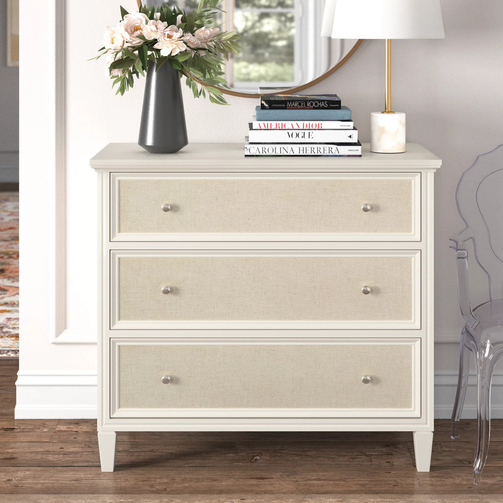 Monica 39'' W 3 - Drawer Dresser | Wayfair North America