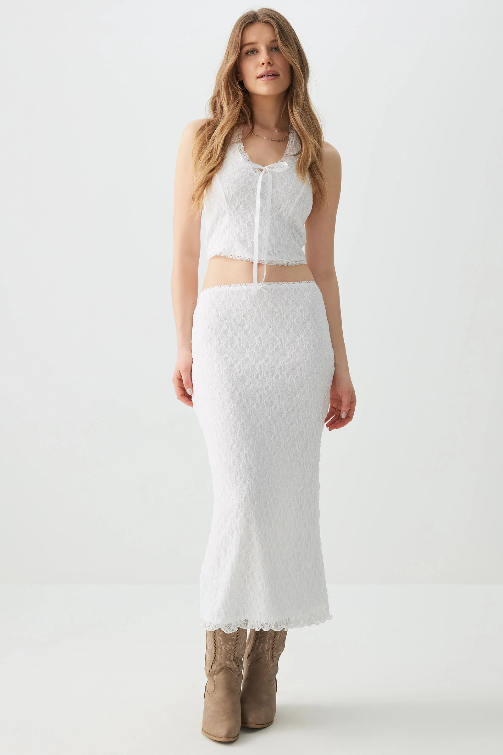 Lace Maxi Skirt | Ardene