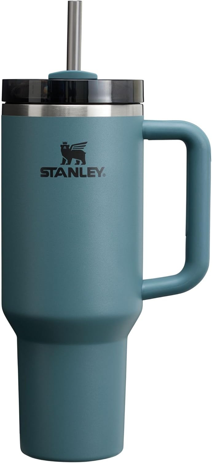 Stanley Quencher H2.0 Tumbler with Handle & Straw 40 oz | Twist On 3-Way Lid | Cupholder Compatib... | Amazon (US)