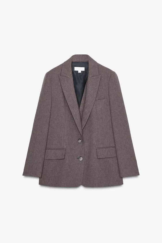BLAZER WITH BACK VENT | Zara UK
