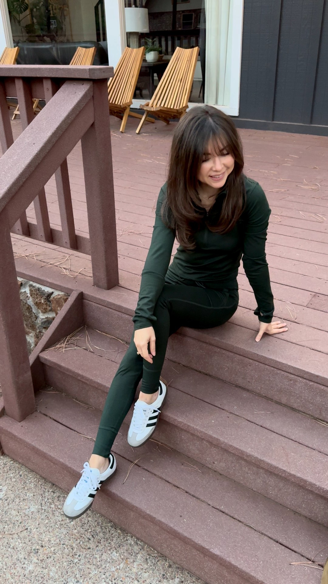 Soft and cozy green active set! Love this green color this time of year! 

Top XS
Leggings XS 


Comment SHOP below to receive a DM with the link to this post on my LTK ⬇ https://liketk.it/5zEyH #ltkactive #ltkpetite #ltkootd

#LTKPetite #LTKActive