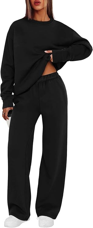XIEERDUO Sweatsuits Women 2 Piece Outfit Matching Lounge Sets Fall Outfits 2025 Fashion Clothing ... | Amazon (US)