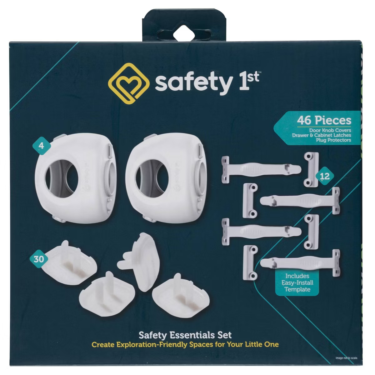 Safety 1st Safety Essentials Childproofing Kit - White 46pc | Target