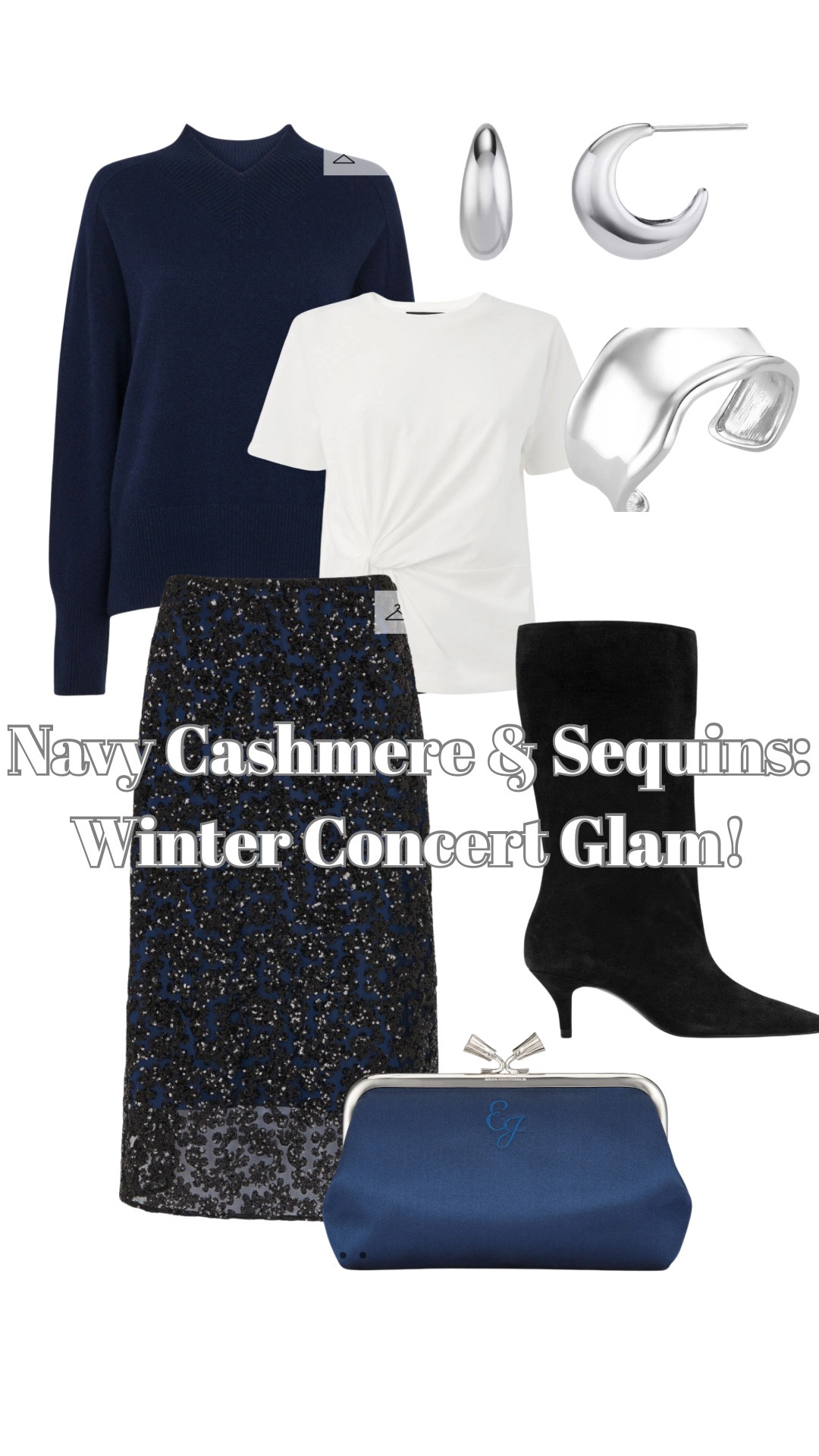 What to wear to Winter Concert! I get hot and cold so wearing cashmere knit with T-shirt so I can easily remove layers! 

#LTKwinter #LTKpetite #LTKover50style