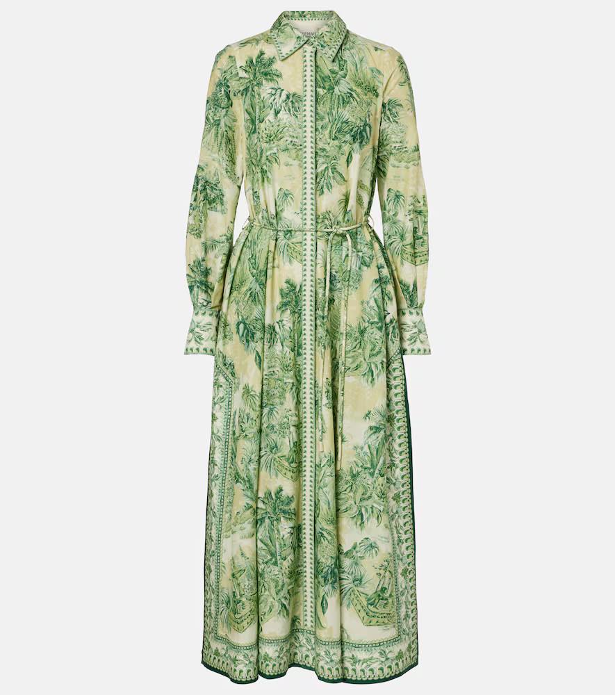 Alémais Sara printed cotton and silk shirt dress | Mytheresa (US/CA)