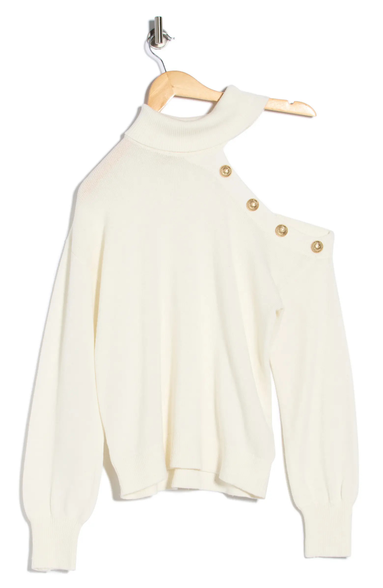 Brixie Cutout Shoulder Turtleneck Sweater | Nordstrom Rack