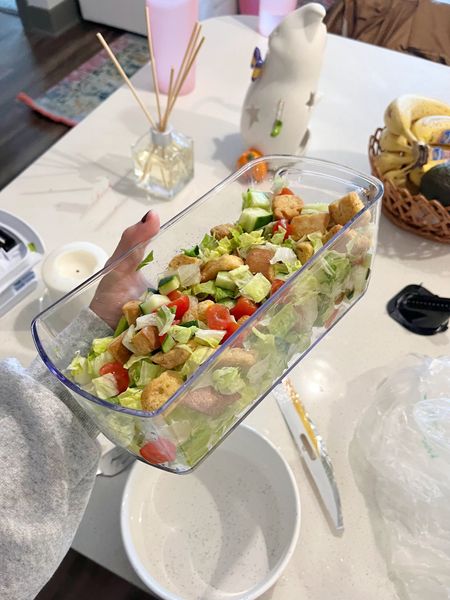 I LOVE this veggie chopper as a quick and easy way to make salads and prep veggies for dinner! Grab it while it’s on sale!

#LTKSaleAlert #LTKFindsUnder50 #LTKHome