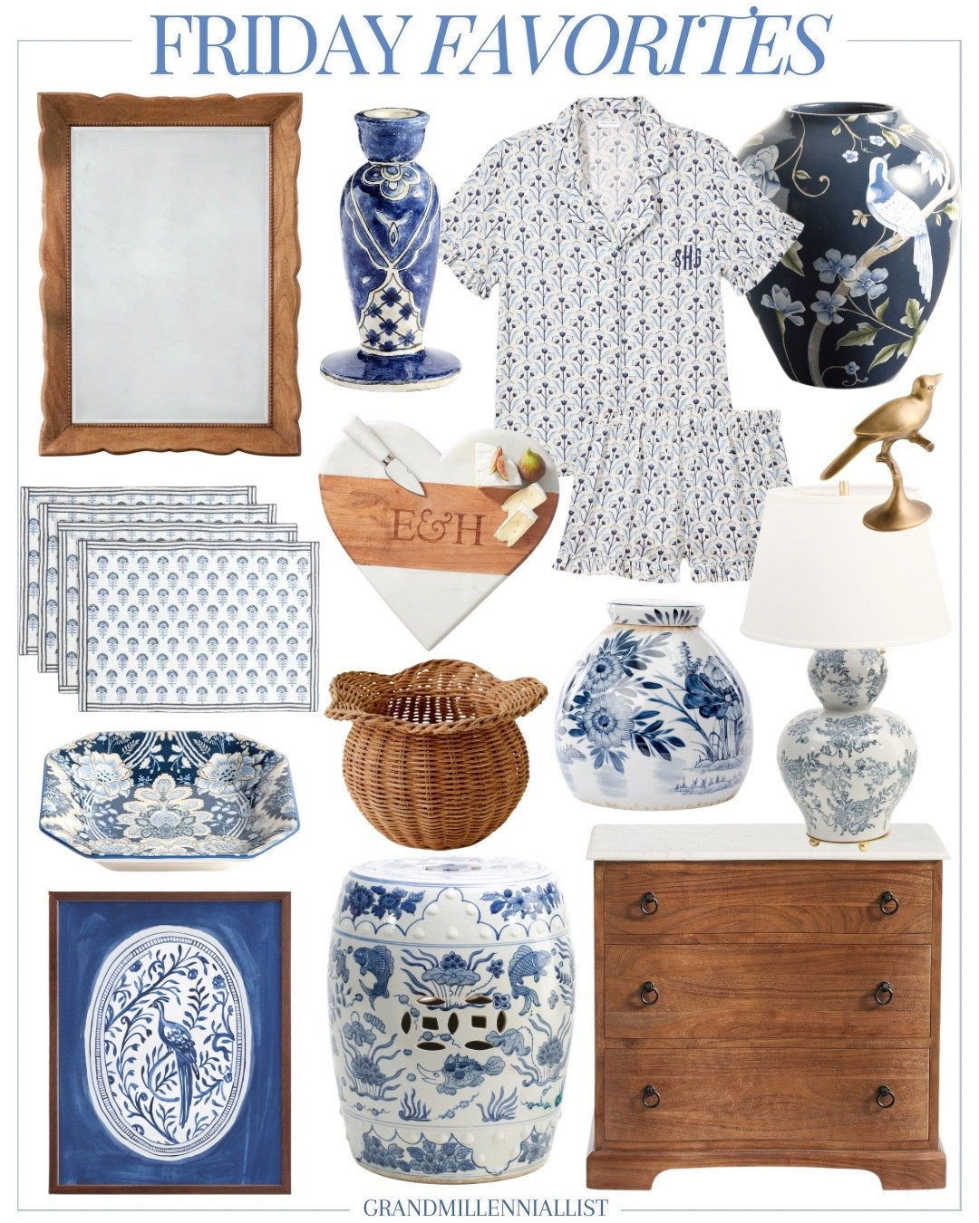 Friday favorites: Blue & White edition!

Classic homestyle
Blue and white home
Navy blue home ideas
Chinoiserie home

#LTKHome