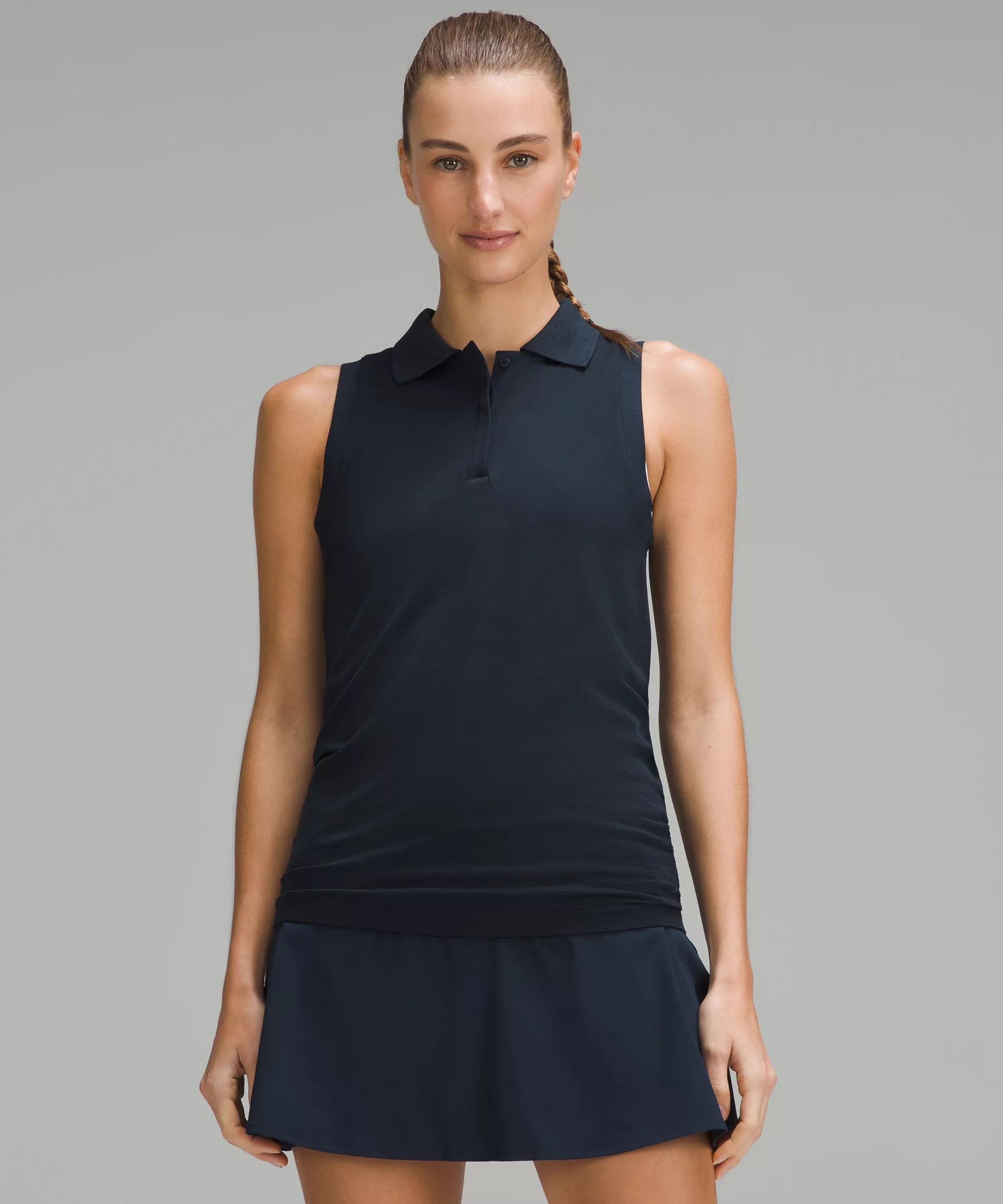 Swiftly Tech Sleeveless Polo Shirt | Lululemon (US)