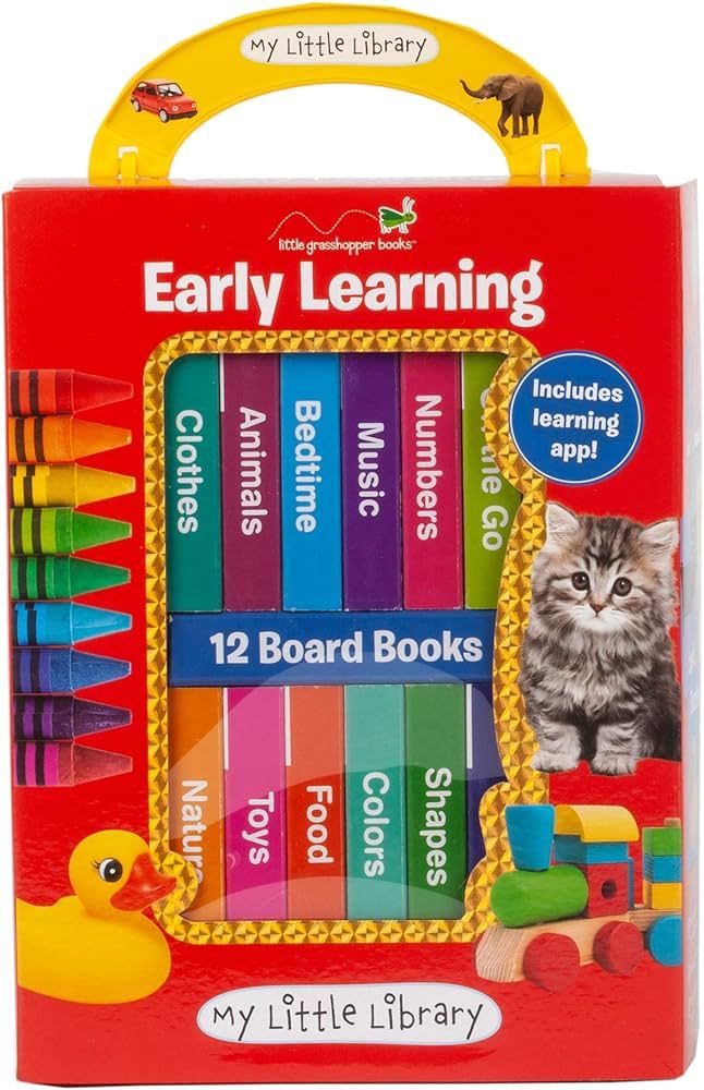 My Little Library: Early Learning - First Words (12 Board Books) | Amazon (US)