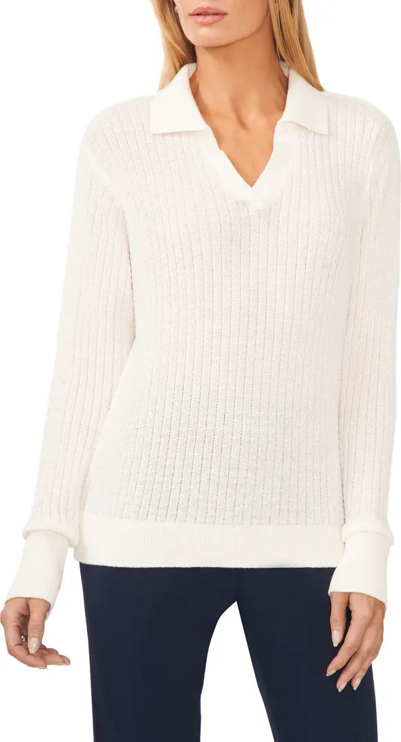 Halogen® Polo Sweater | Nordstrom | Nordstrom Canada