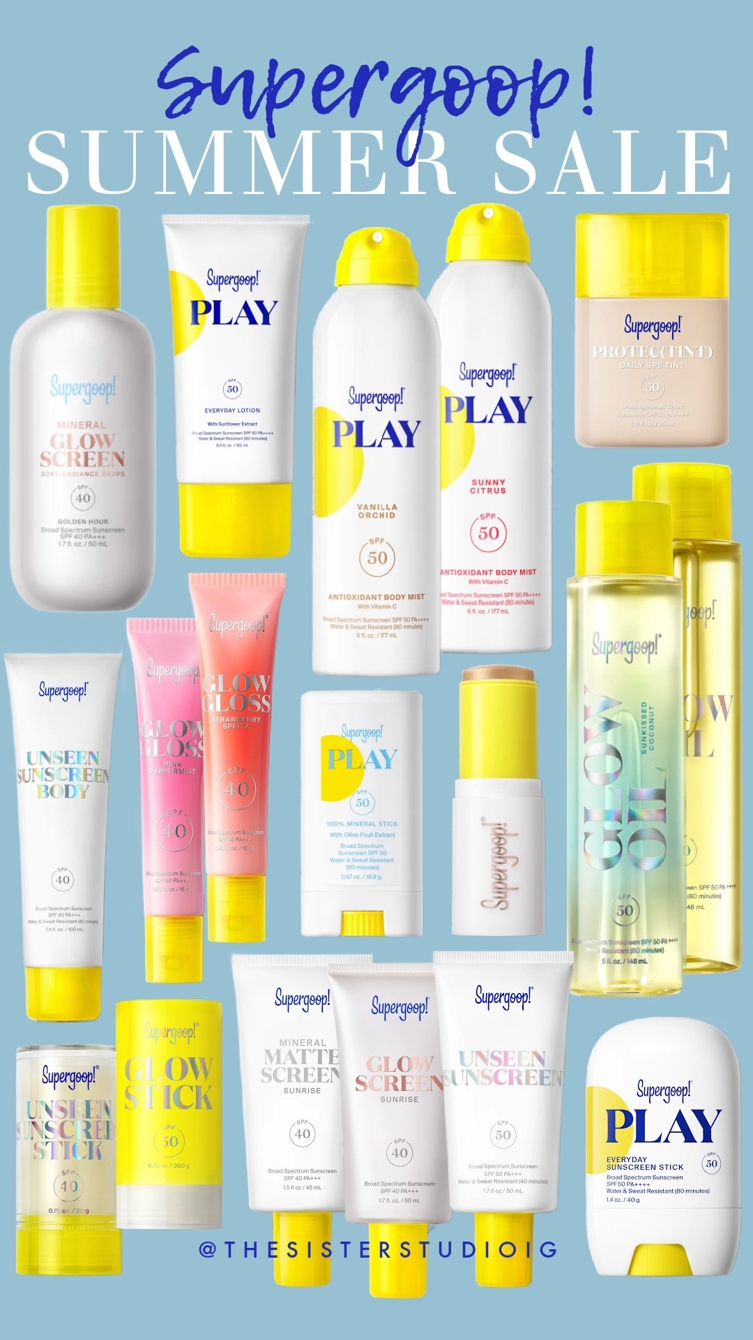 Code: JENREED10 
20% OFF + EXTRA 10% OFF!
Supergoop summer sale!

#LTKSaleAlert #LTKSwim #LTKTravel
