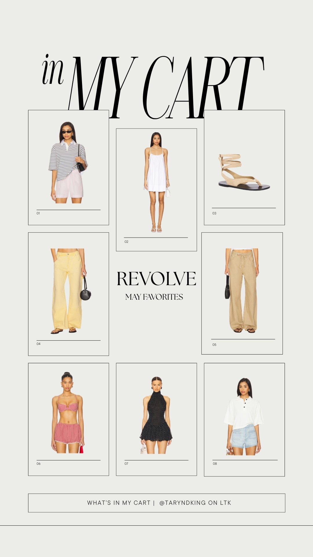 What’s in my cart from Revolve for may 🌻

#LTKGiftGuide #LTKStyleTip #LTKSwim