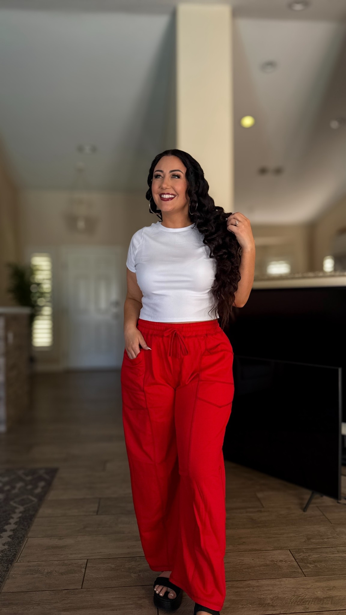 Top large 
Pants size XL

For reference i am 5’5 and 188lbs 


#LTKMidsize #LTKmomlife #LTKootd